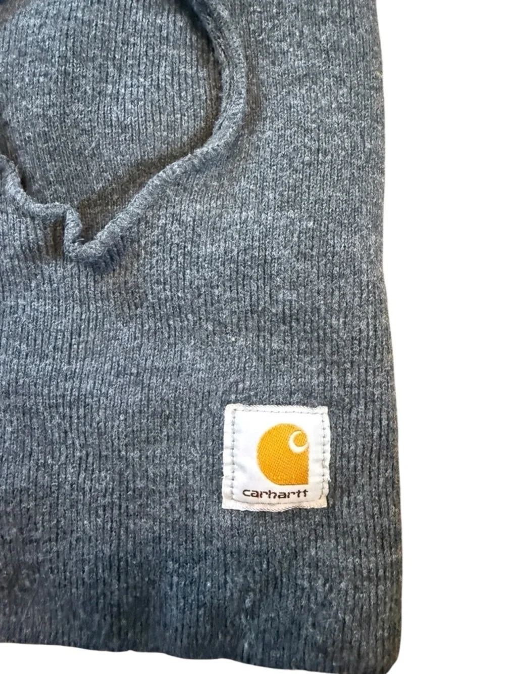 Carhartt Charcoal Gray Balaclava Beanie EUC OSFA